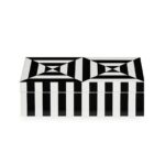 Op Art Box Black and White Small