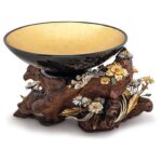 WOODLAND DRAGONFLY WITH 24kt BOWL